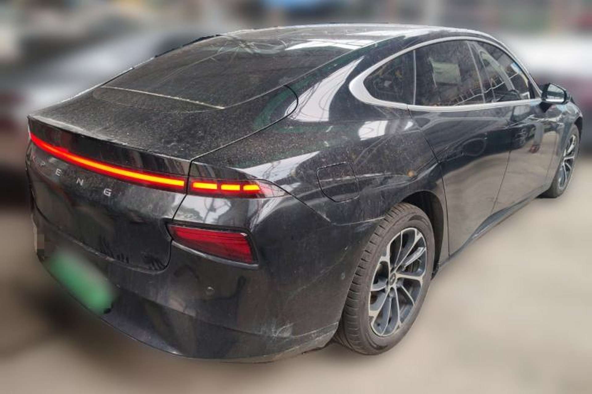 Used XPeng P7 2022 625E Rear Right 45 Deg