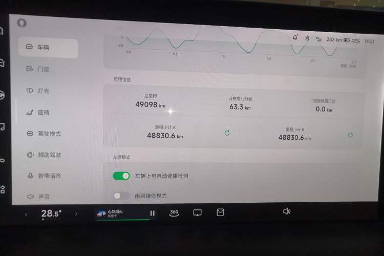 Used XPeng P7 2022 670E+ Pengyi Edition Instrument Cluster