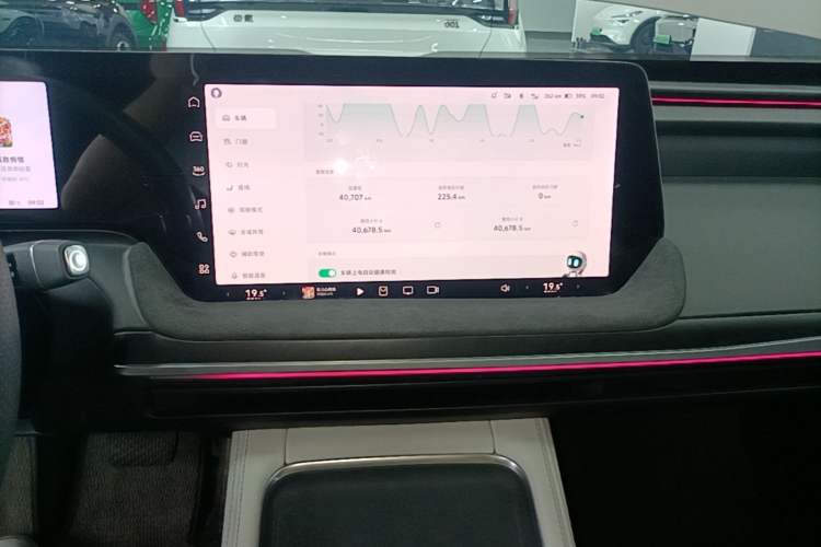 Used XPeng P7 2023 P7i 702 Pro Audio And AC Panel