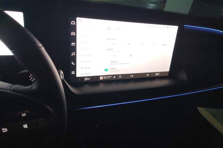 Used XPeng P7 2023 P7i 702 Pro Audio And AC Panel