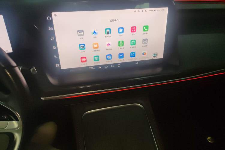 Used XPeng P7 2023 P7i 702 Pro Audio And AC Panel