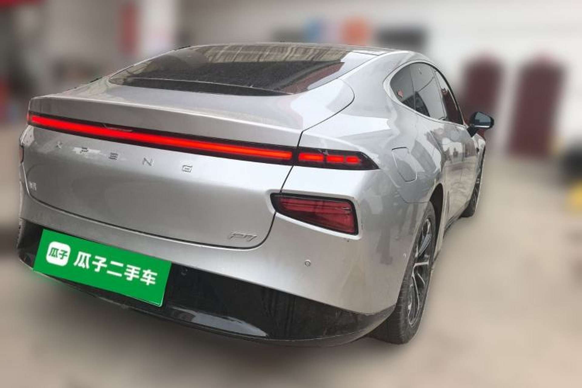 Used XPeng P7 2023 586E Rear Right 45 Deg