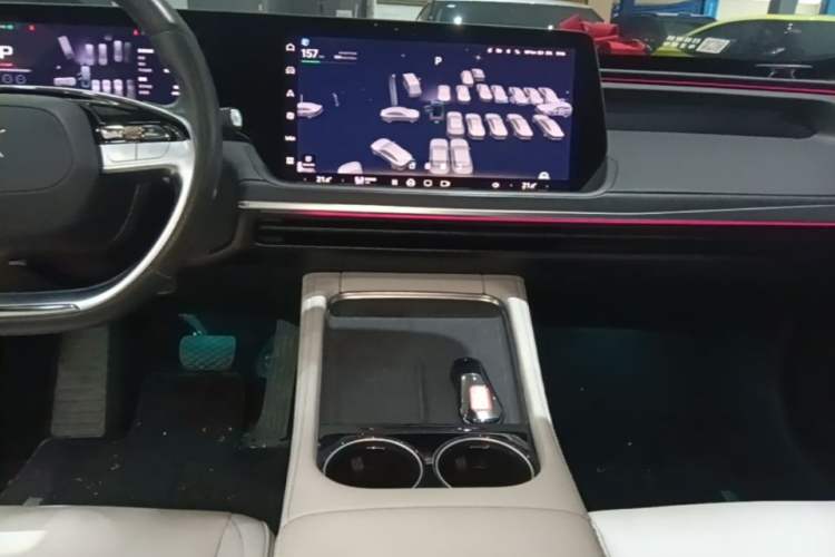 Used XPeng P7 2023 P7i 610 Max Performance Edition Audio And AC Panel