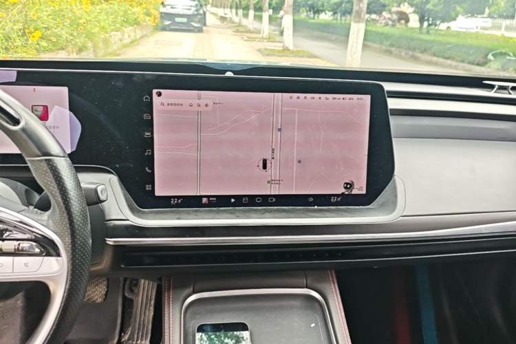 Used XPeng P7 2023 P7i 702 Pro Audio And AC Panel