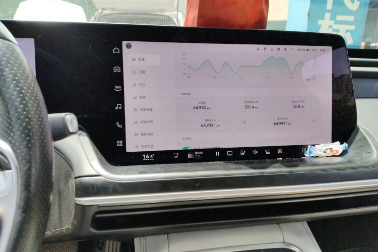 Used XPeng P7 2023 P7i 702 Pro Audio And AC Panel
