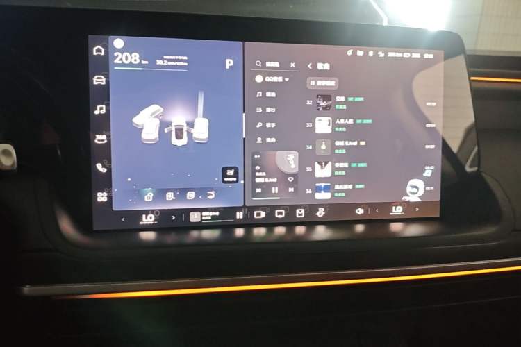 Used XPeng P7 2023 P7i 702 Pro Audio And AC Panel
