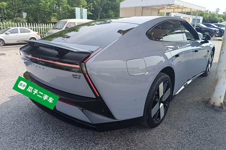 Used XPeng P7 2025 Model—750 All-Wheel-Drive High-Performance Ultra Rear Right 45 Deg