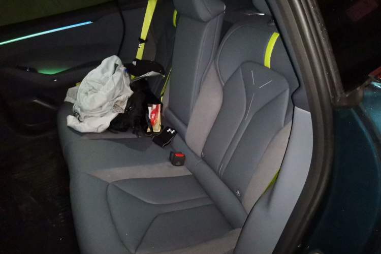 Used XPeng P7 2025 Model—750 All-Wheel-Drive High-Performance Ultra Left Rear Seat