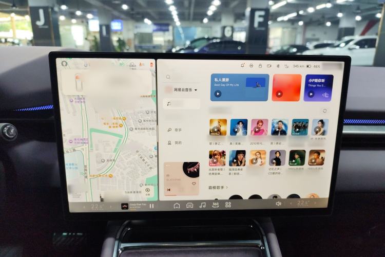 Used XPeng P7 2025 Model—750 All-Wheel-Drive High-Performance Ultra Audio And AC Panel