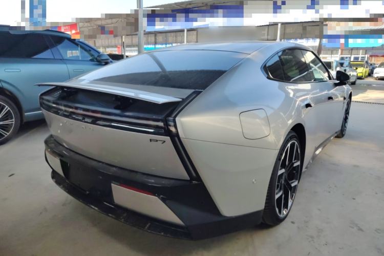Used XPeng P7 2025 Model—750 All-Wheel-Drive High-Performance Ultra Rear Right 45 Deg
