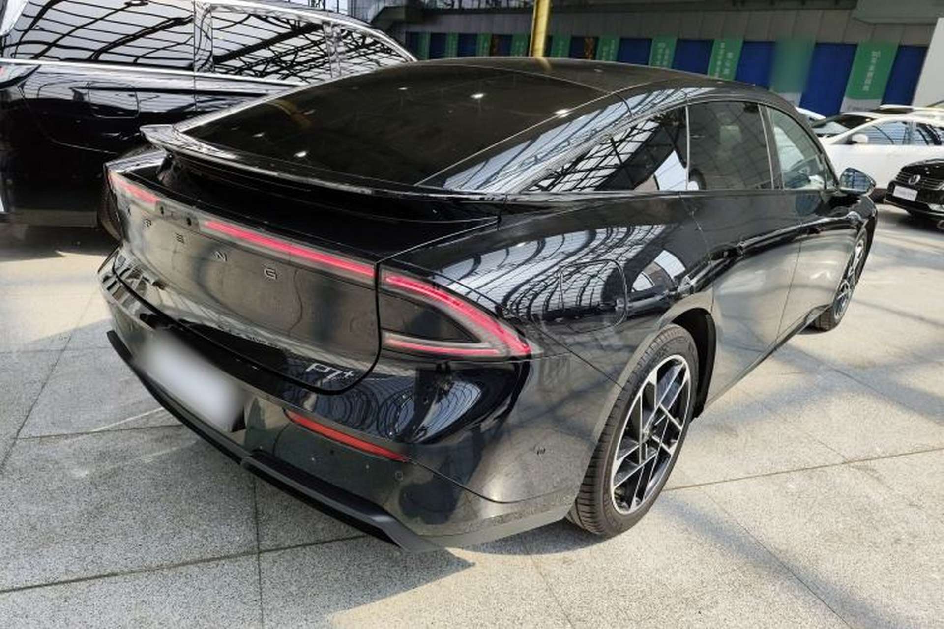 Used XPeng P7+ 2024 Long-Range Max Rear Right 45 Deg