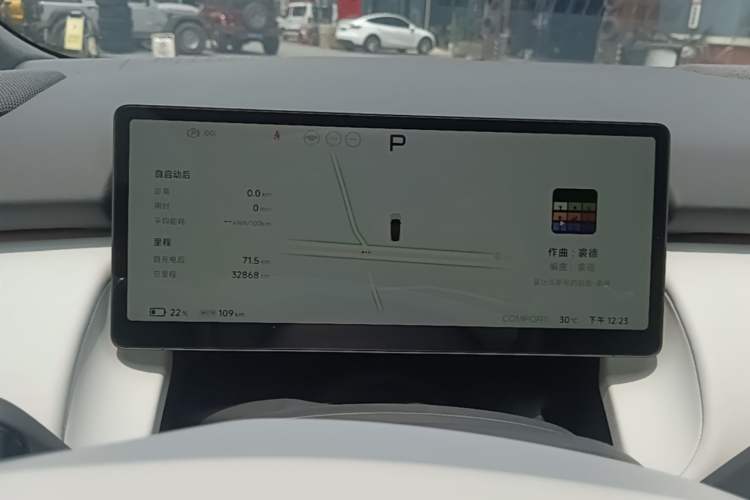 Used XPeng P7+ 2024 Long-Range Max Instrument Cluster