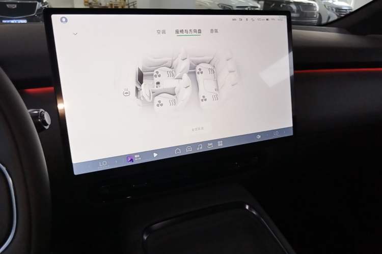 Used XPeng P7+ 2024 Ultra-Long Range Max Audio And AC Panel