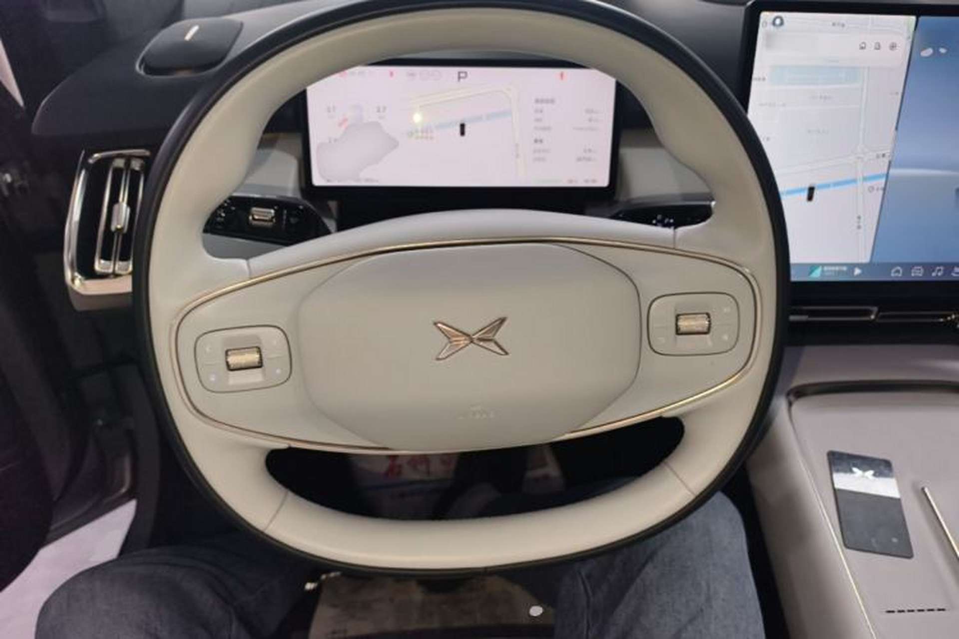 Used XPeng P7+ 2024 Ultra-Long Range Max Steering Wheel