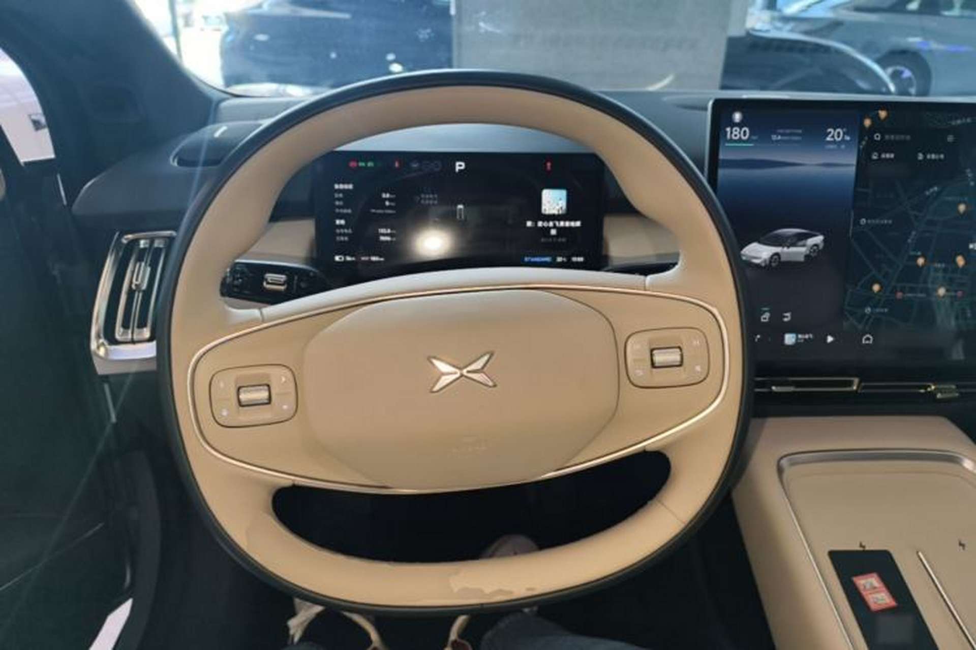 Used XPeng P7+ 2024 Long-Range Max Steering Wheel