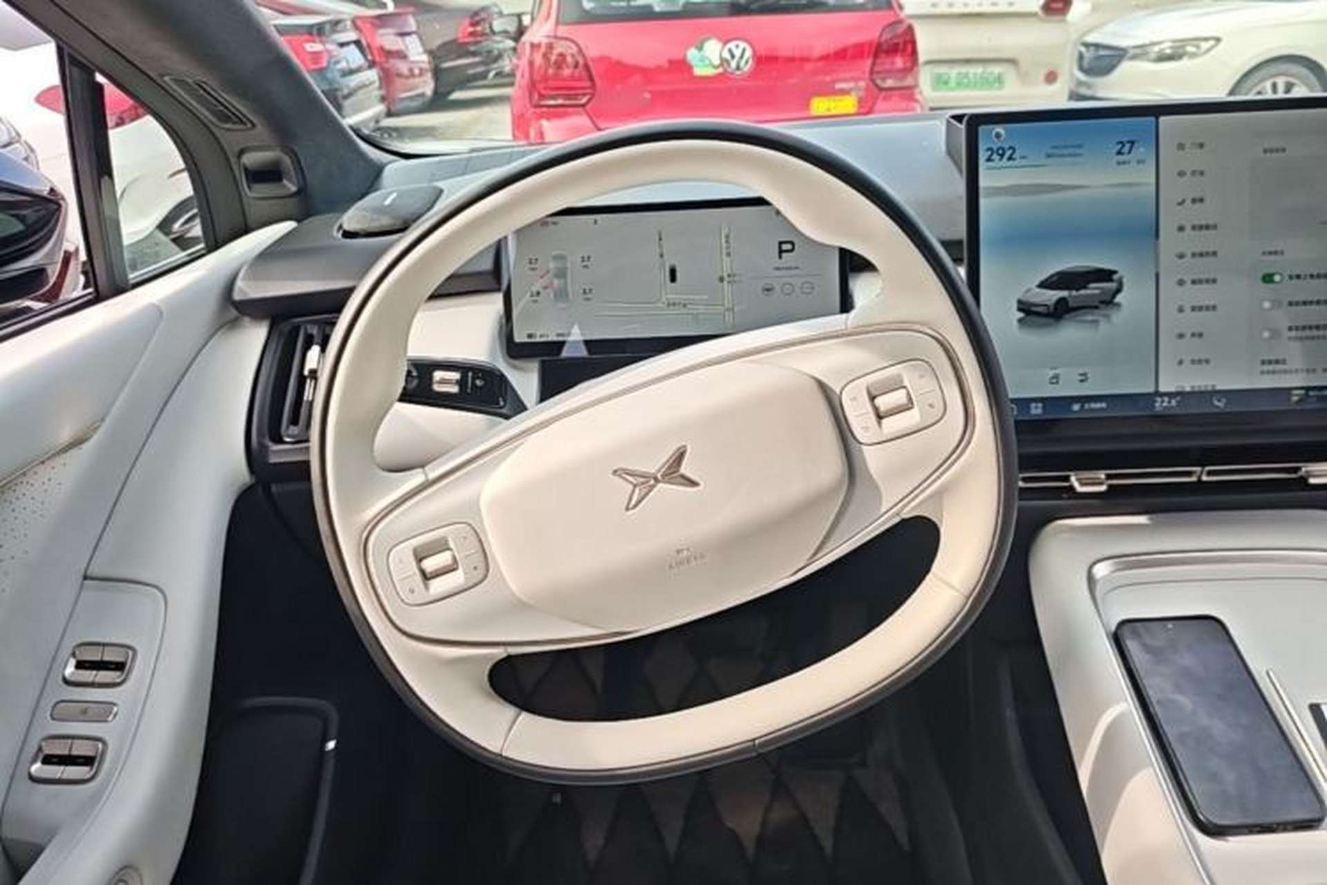 Used XPeng P7+ 2024 Long-Range Max Steering Wheel