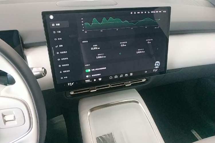 Used XPeng P7+ 2024 Long-Range Max Audio And AC Panel