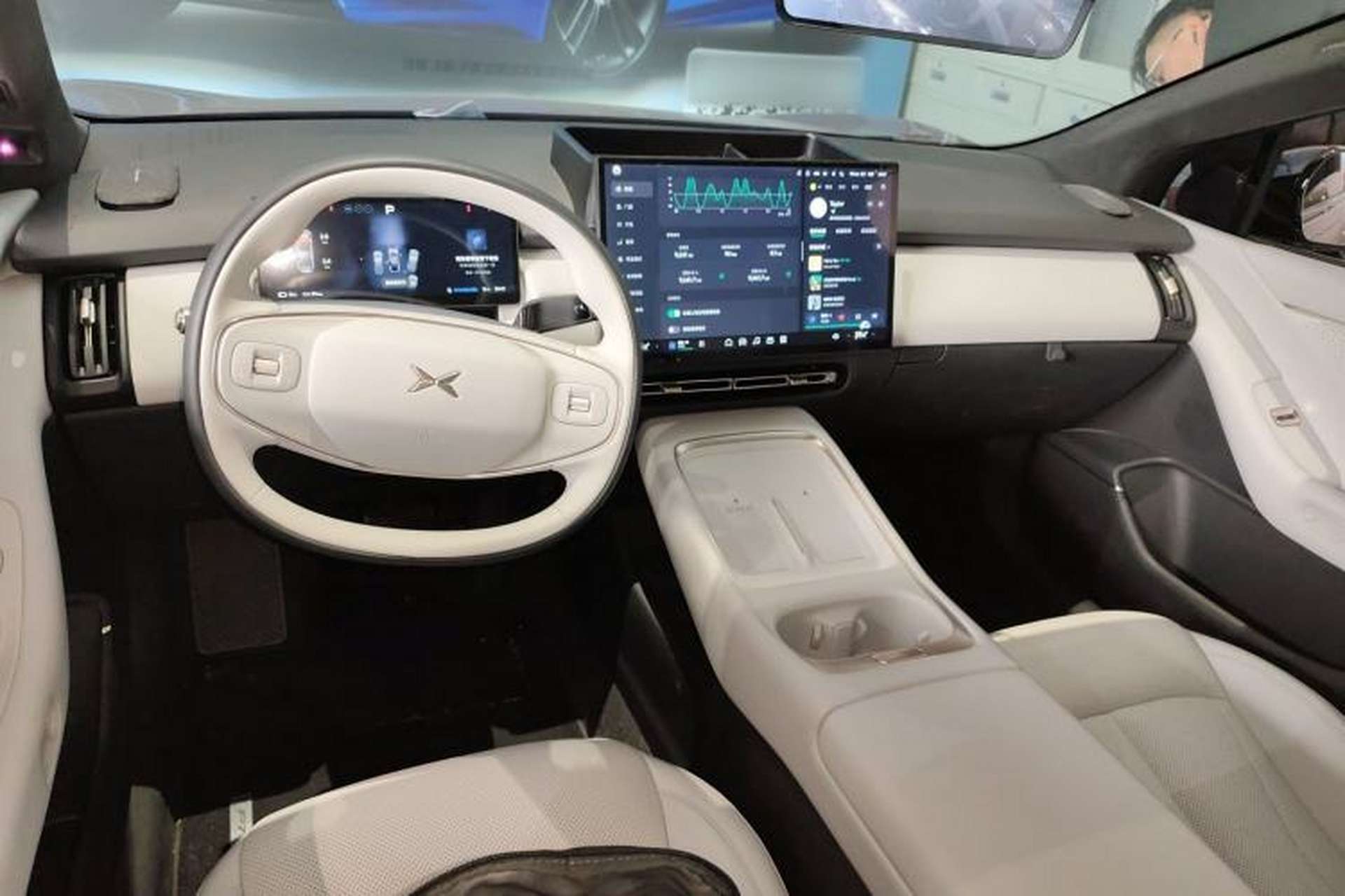 Used XPeng P7+ 2025 Ultra-Long Range Max Flagship Edition Center Console
