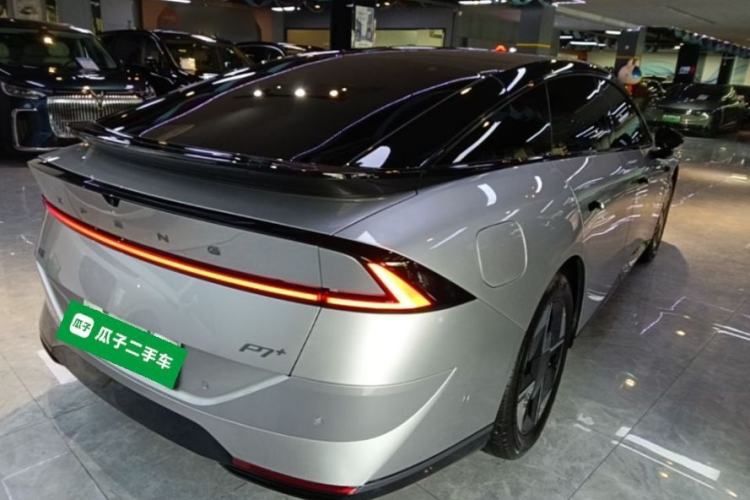 Used XPeng P7+ 2026 Model, Pure Electric 615 Max Flagship Edition Rear Right 45 Deg