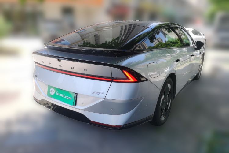 Used XPeng P7+ 2026 Model, Pure Electric 615 Max Flagship Edition Rear Right 45 Deg