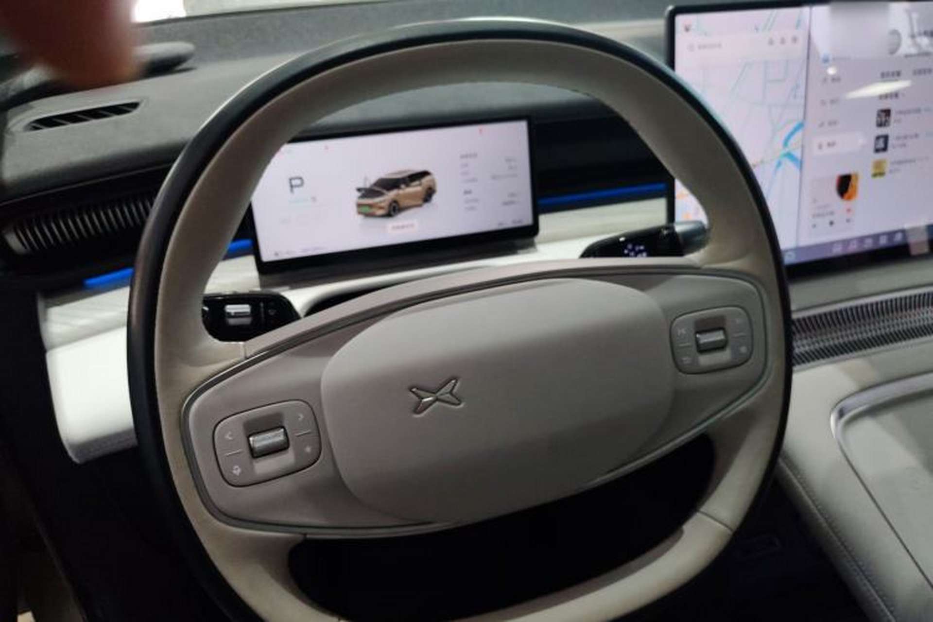 Used XPeng X9 2024 640 All-Wheel Drive High-Performance Max Steering Wheel