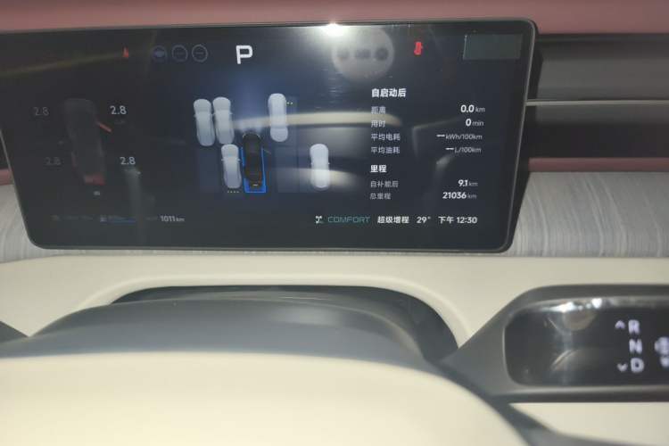Used XPeng X9 2026 Model—Range-Extended Version 1602 Ultra Odometer Close Up
