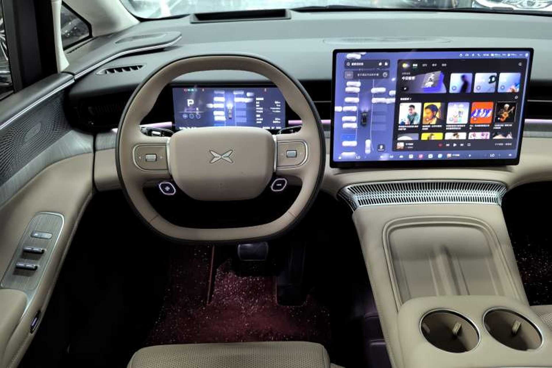 Used XPeng X9 2026 Model—Range-Extended Version 1602 Ultra Steering Wheel