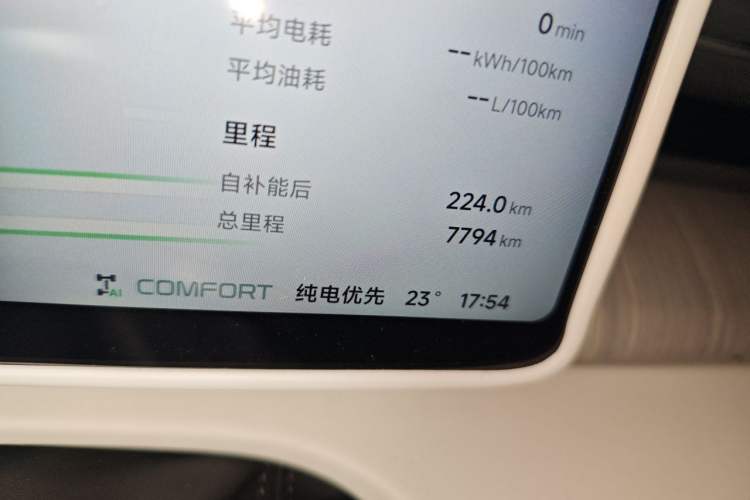 Used XPeng X9 2026 Model—Range-Extended Version 1602 Ultra Odometer Close Up