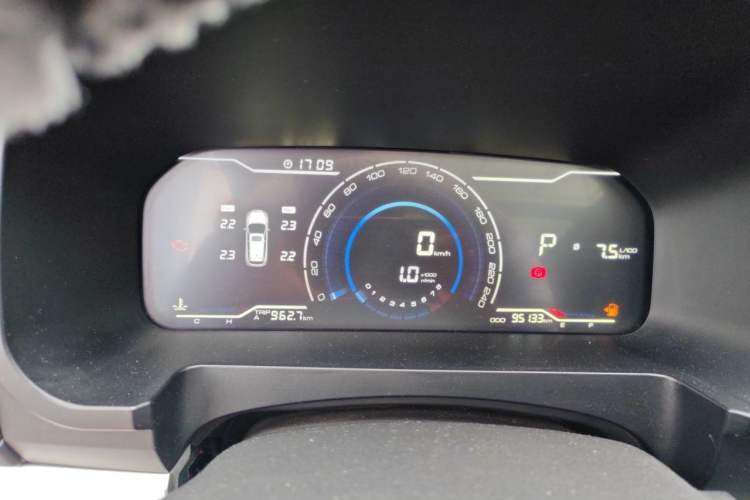 Used Yema Bojun 2019 Performance Version 1.5T CVT Lingdong Model Instrument Cluster