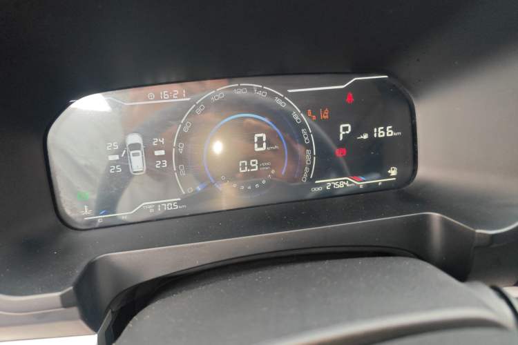 Used Yema Bojun 2019 Performance Version 1.5T CVT Lingdong Model Instrument Cluster