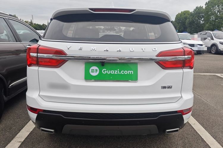 Used Yema Bojun 2019 Performance Edition 1.5T Manual Xuan Dong Model Rear