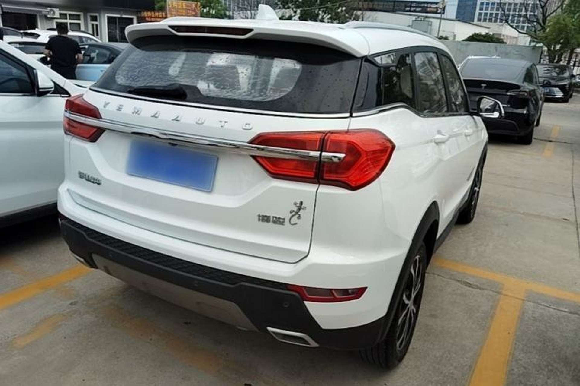 Used Yema Bojun 2019 Performance Version 1.5T CVT Lingdong Model Rear Right 45 Deg