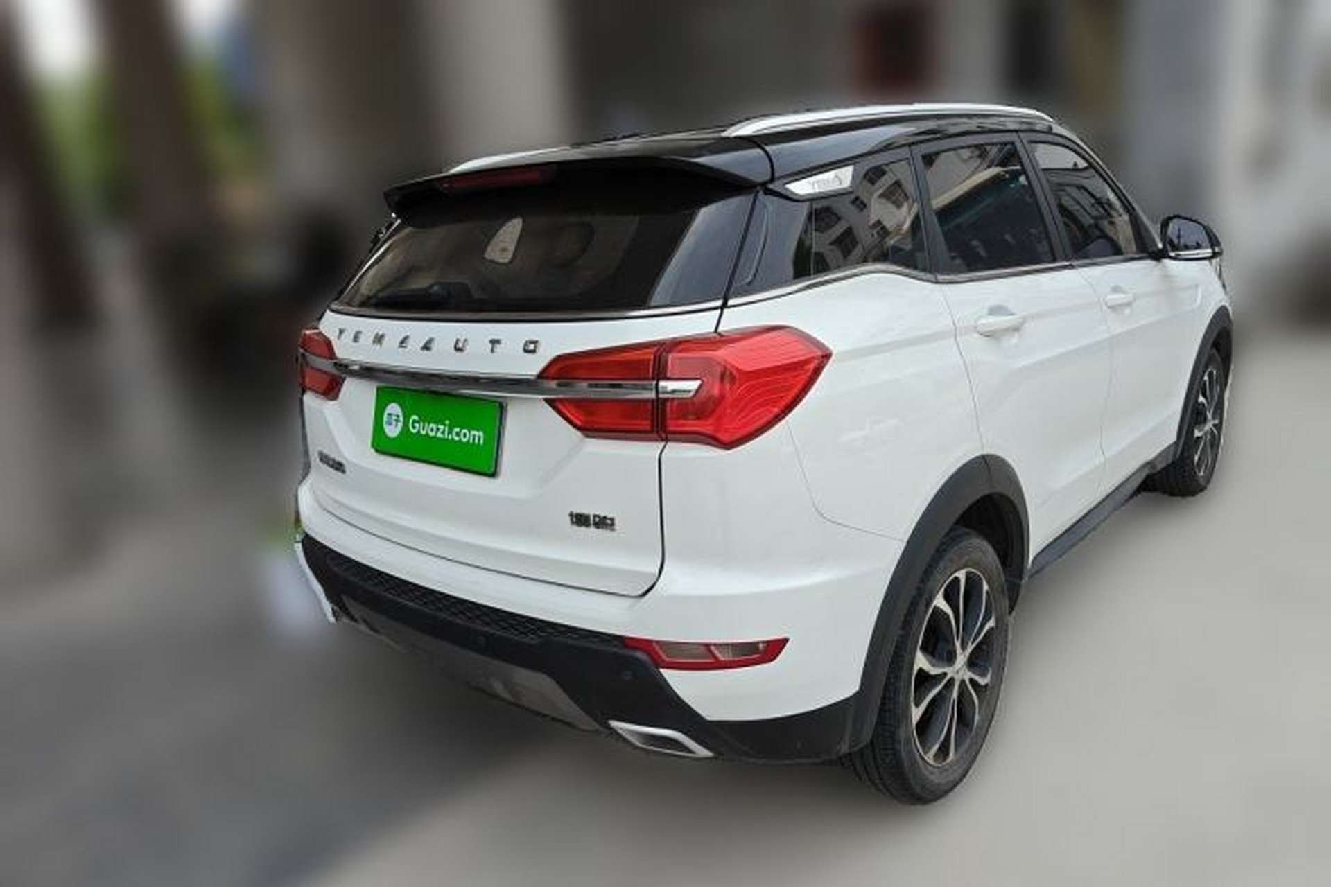 Used Yema Bojun 2019 1.5T CVT Elite Model Rear Right 45 Deg