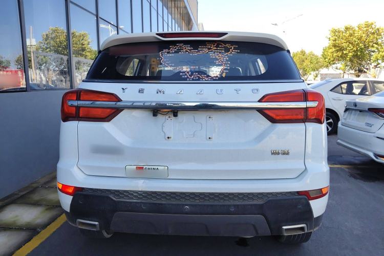 Used Yema Bojun 2019 Performance Edition 1.5T Manual Xuan Dong Model Rear