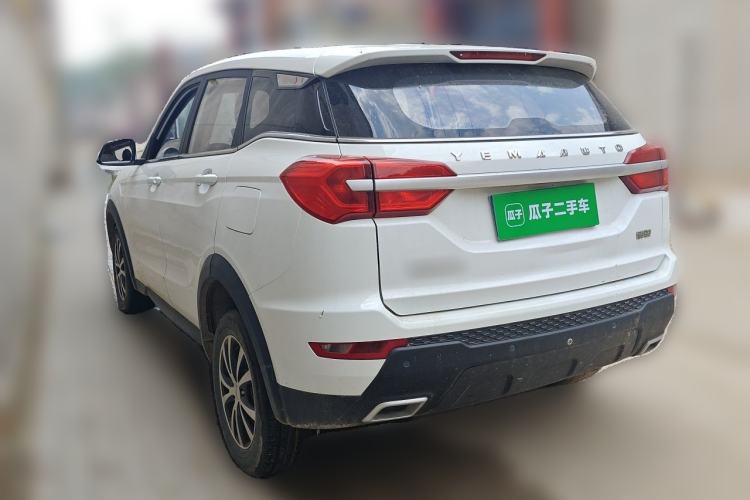 Used Yema Bojun 2020 Sport Version 1.5L CVT Comfort Edition Rear Left 45 Deg