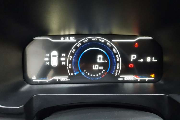 Used Yema Bojun 2022 1.5L CVT Luxury Version Instrument Cluster