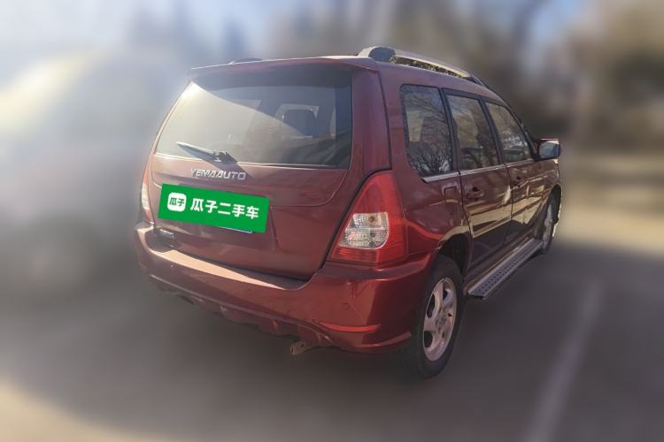 Used Yema F10 2011 1.5L Luxury Model Rear Right 45 Deg
