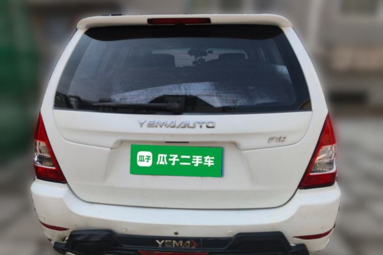 Used Yema F10 2011 1.5L Luxury Model Rear