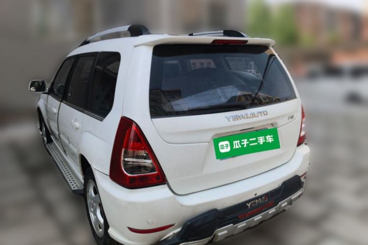 Used Yema F10 2011 1.5L Luxury Model Rear Left 45 Deg