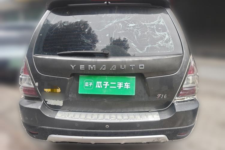 Used Yema F16 2014 1.6L Manual Elite Edition Rear
