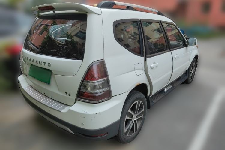 Used Yema F16 2014 1.6L Manual Elite Edition Rear Right 45 Deg