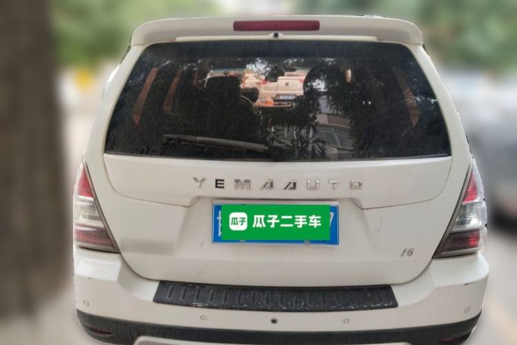 Used Yema F16 2014 1.6L Manual Elite Edition Rear