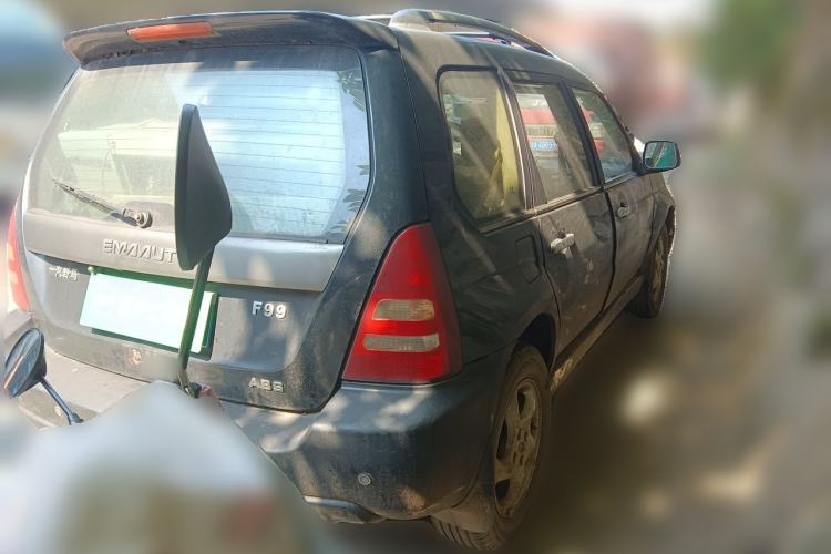 Used Yema F99 2010 1.5L Comfort Version Rear Right 45 Deg