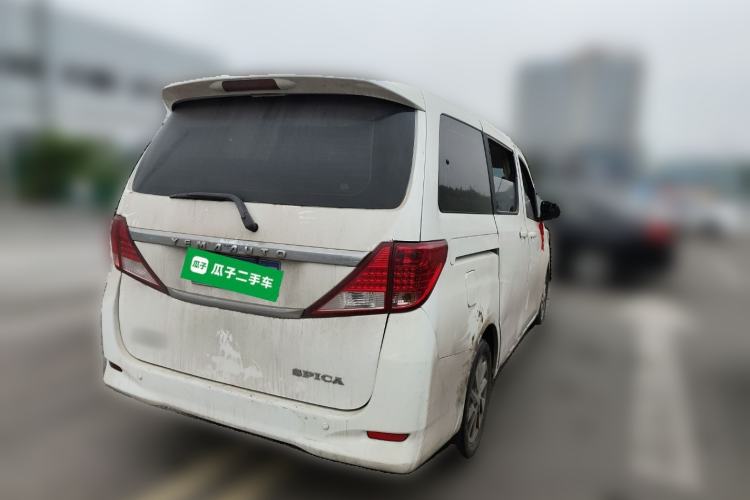 Used Yema Spica 2018 1.5L Manual Comfort Model Rear Right 45 Deg