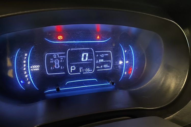 Used Yema Spica 2021 1.5L CVT Comfort Edition Odometer Close Up