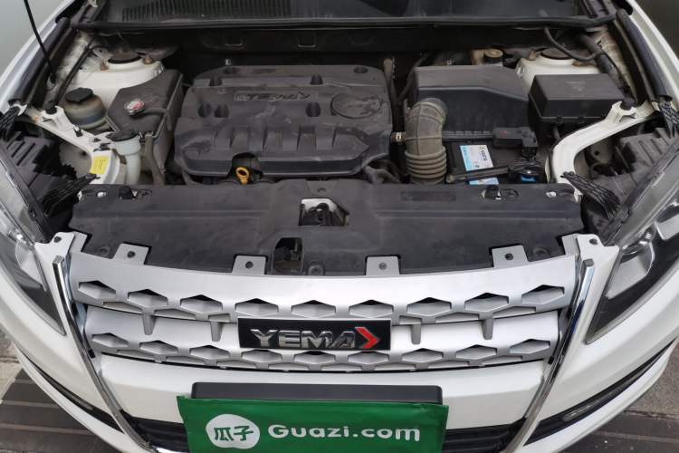Used Yema T70 2016 Upgraded Model 1.8L Manual Elite Version Engine Bay