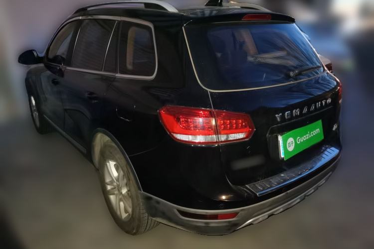 Used Yema T70 2015 1.8L Manual Elite Model Rear Left 45 Deg