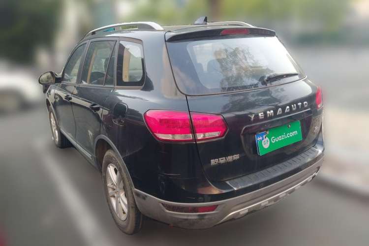 Used Yema T70 2015 1.8L Manual Luxury Model Rear Left 45 Deg