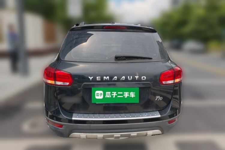 Used Yema T70 2015 1.8L Manual Comfort Model Rear