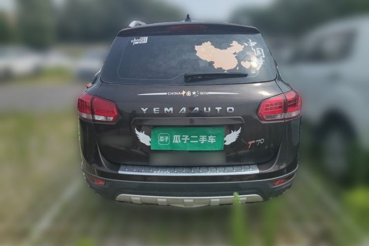 Used Yema T70 2015 Revised 1.8T CVT Elegant Version Rear